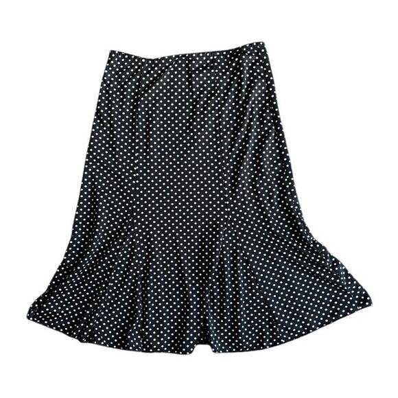 Vintage Polka Dot Midi Skirt S/M - Picture 3 of 3